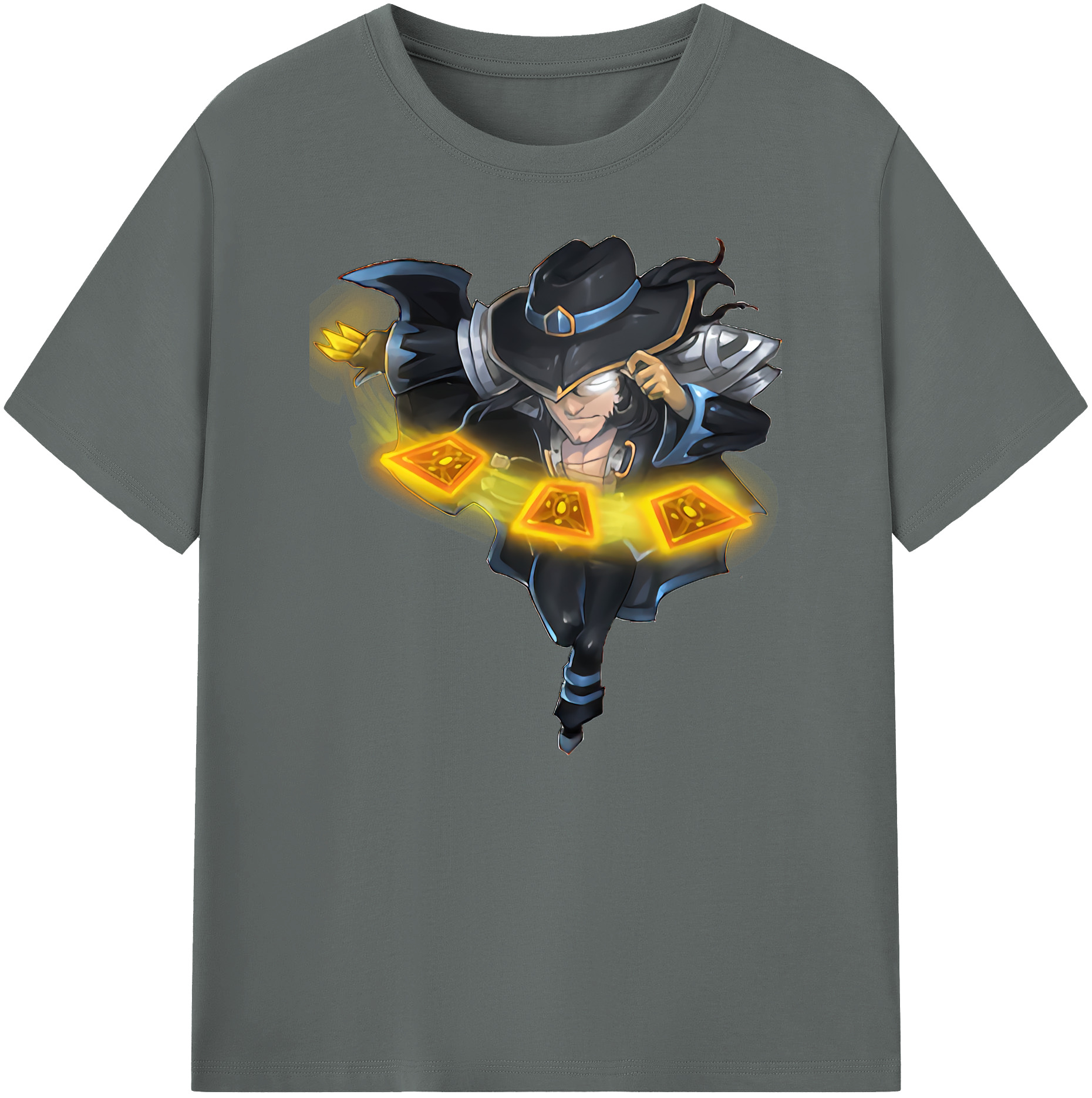 リーグ・オブ・レジェンド League of Legends LOL 綿100％ メンズ半袖Tシャツ｜肌触りやわらか＆通気性